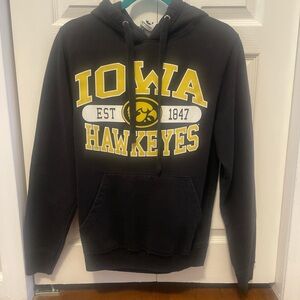 Agenda Black Iowa Hawkeyes Hoodie
